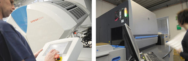 Wir verwenden modernste Digitaldruckanlagen für kleine und mittlere Auflagen